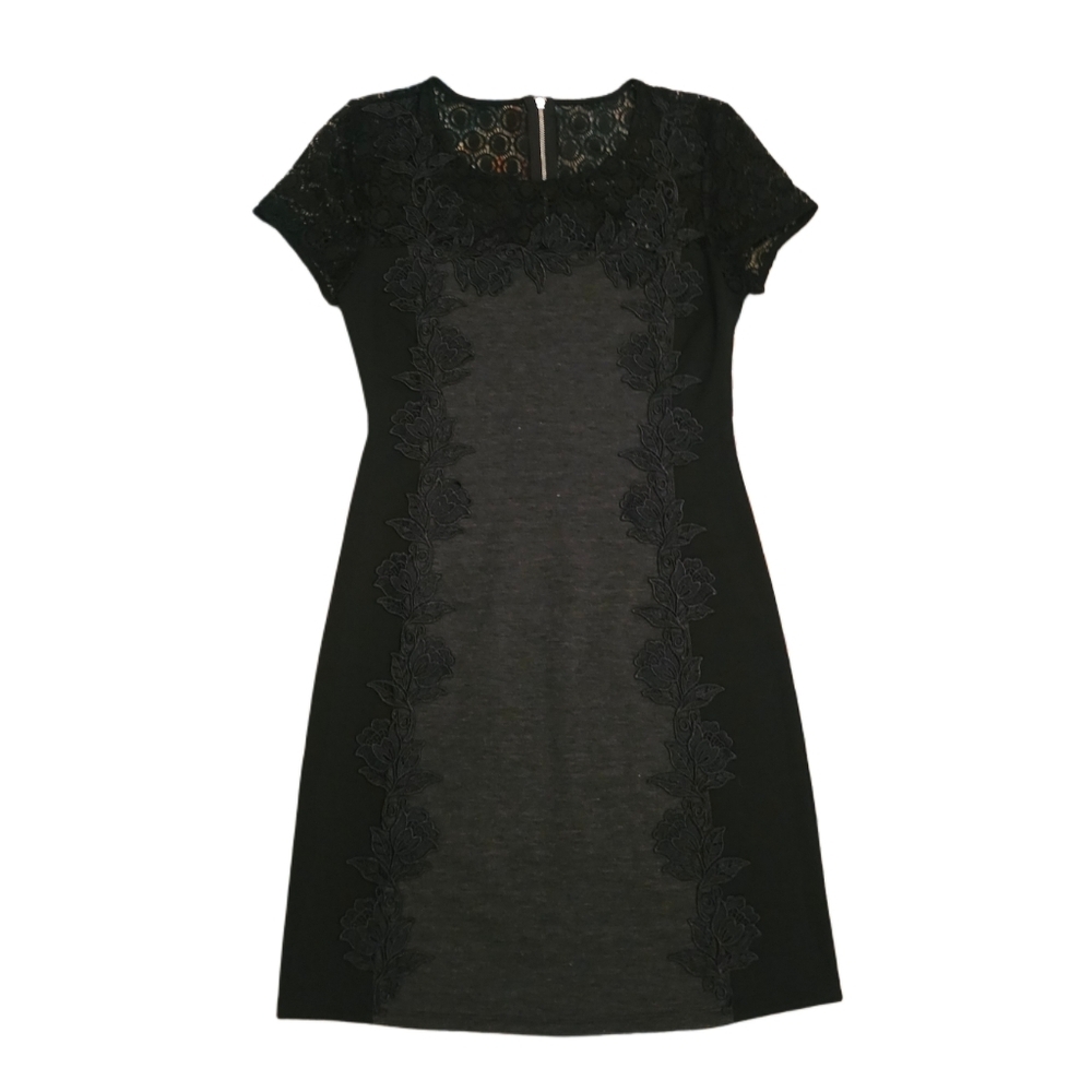 41 Hawthorn Stitchfix Becka Lace Trim Knit Dress Small